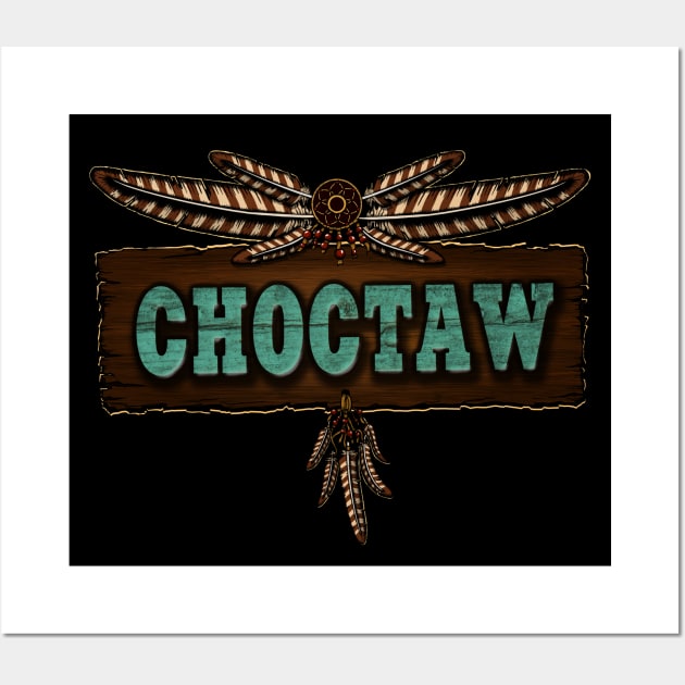 Choctaw People Old Board Wall Art by MagicEyeOnly